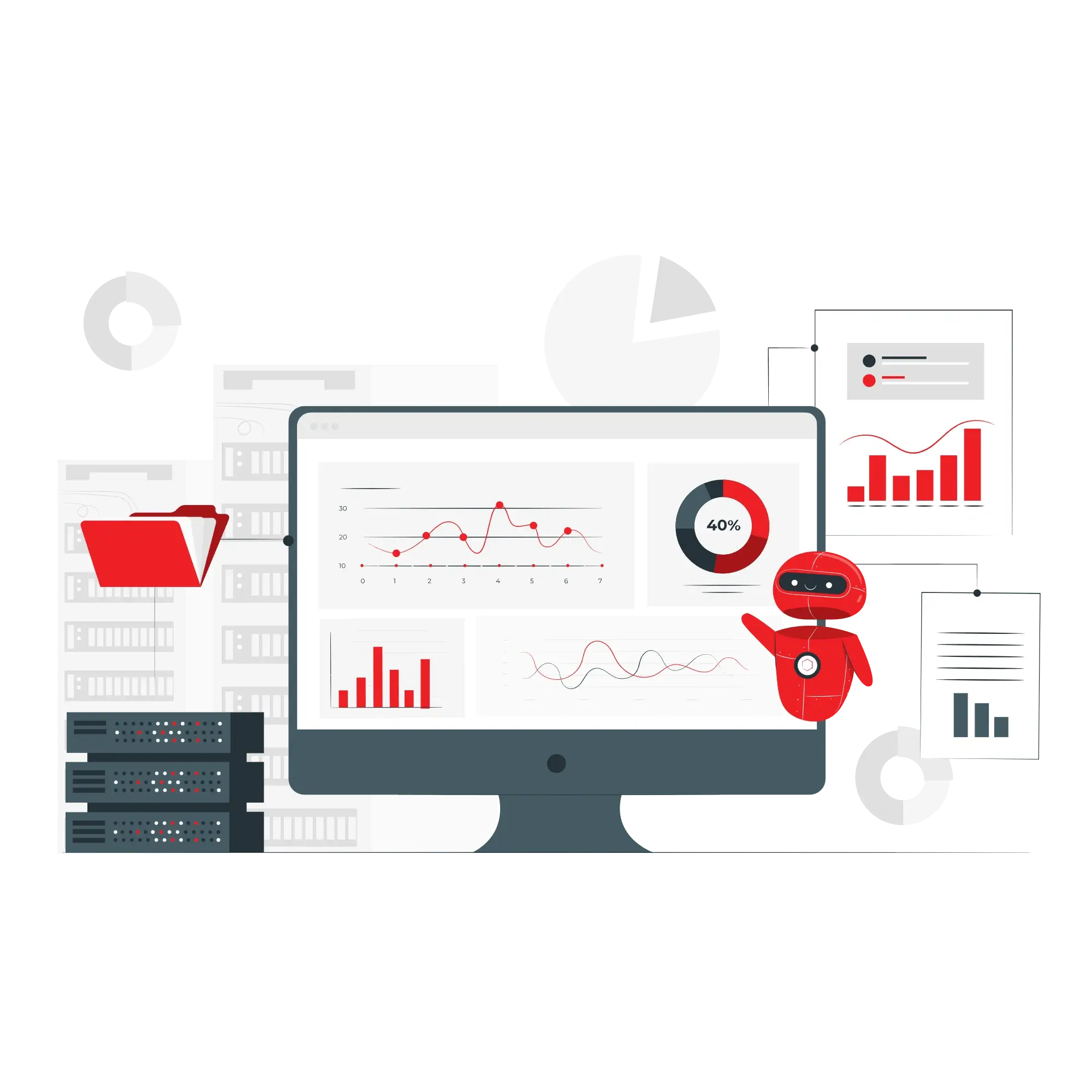 SonetERP. Dashboard de sistema ERP.